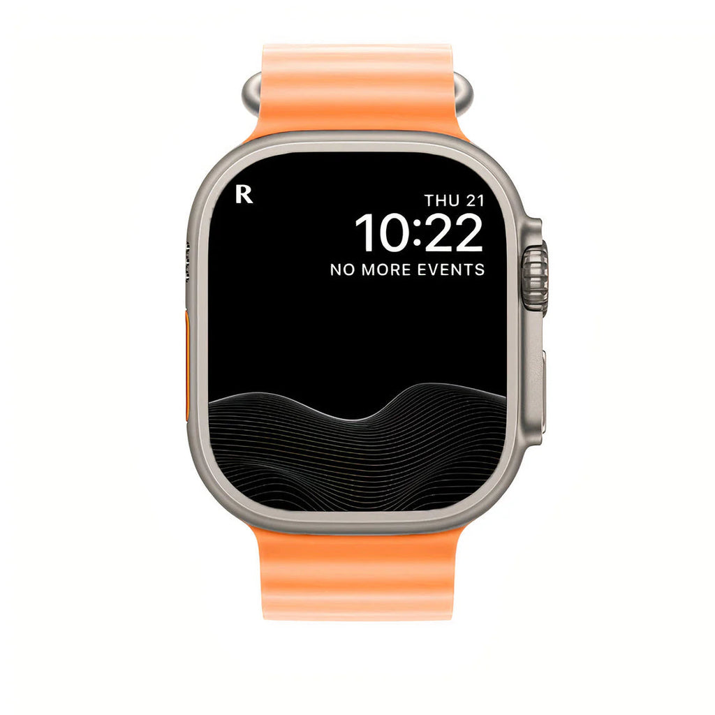Nastavitelný silikonový řemínek pro Apple Watch — pružné uchycení - Desfino