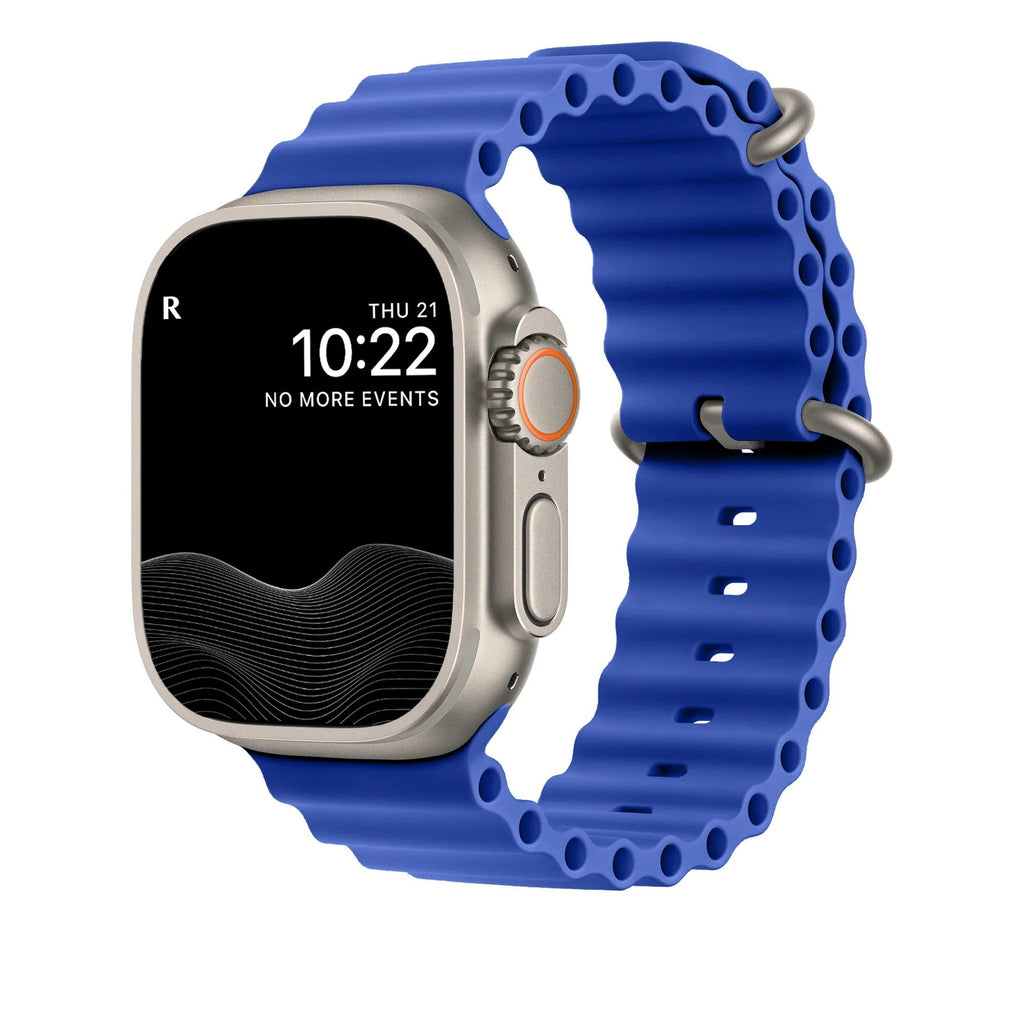 Nastavitelný silikonový řemínek pro Apple Watch — pružné uchycení - Desfino