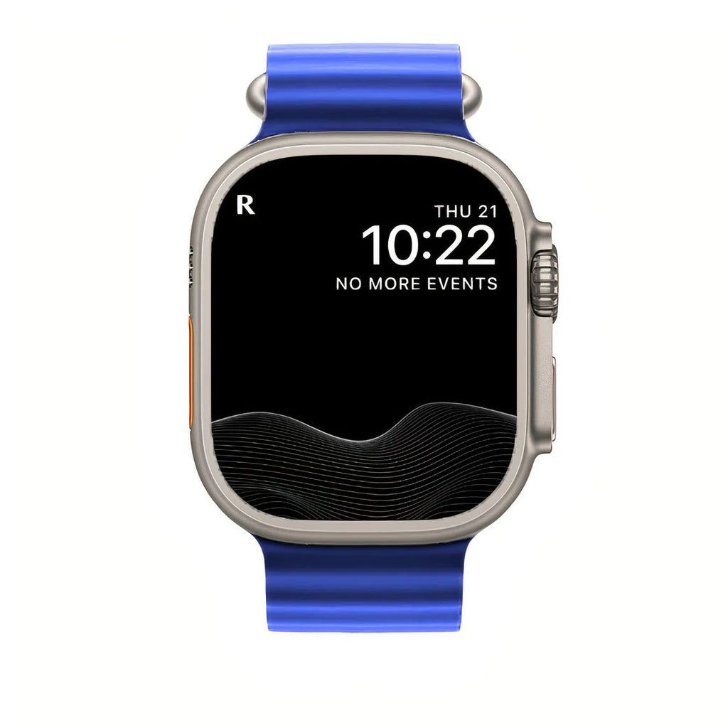 Nastavitelný silikonový řemínek pro Apple Watch — pružné uchycení - Desfino
