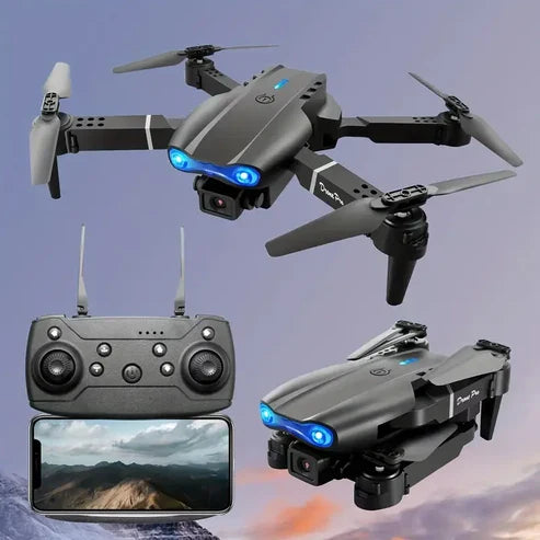 רחפן מתקפל E88 עם מצלמת 4K HD ו-WiFi FPV | דספינו