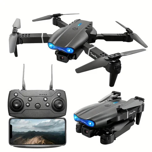 רחפן מתקפל E88 עם מצלמת 4K HD ו-WiFi FPV | דספינו