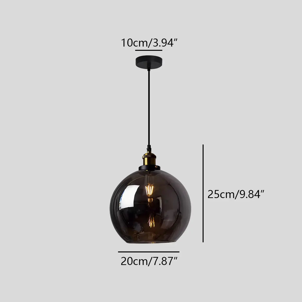 Mabel Glass Pendant Light for Kitchen Island | Desfino