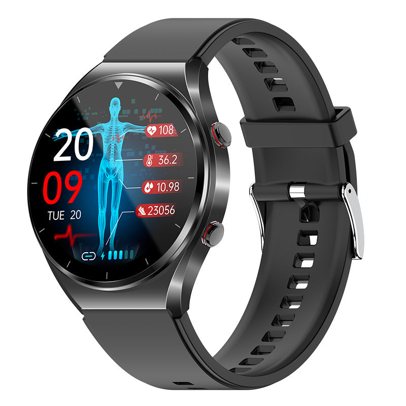 Hodinky PulseGuard Pro — měření glukózy, krevního tlaku, EKG a HRV - Desfino