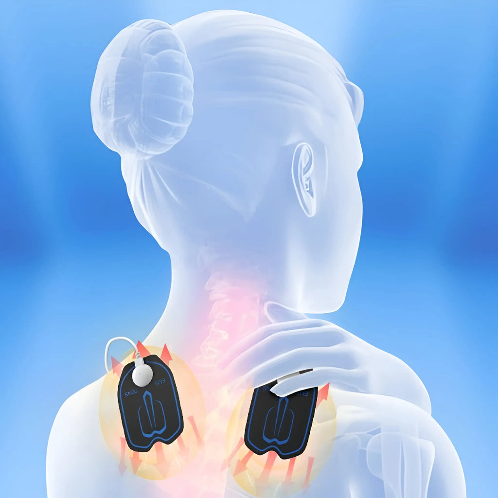 Appareil antidouleur EMS/TENS PulseFlex — stimulateur portable tout-en-un | Desfino