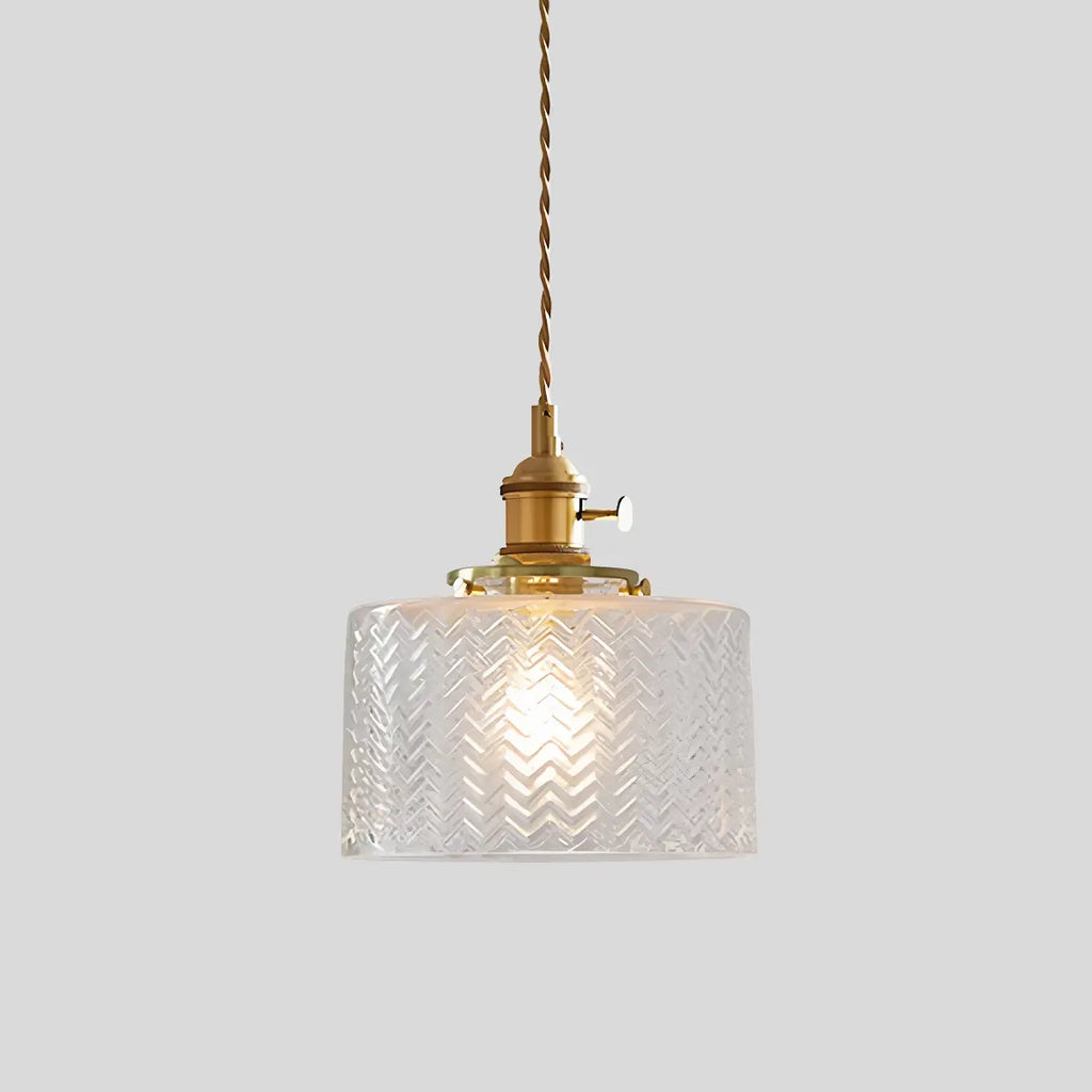 Isabel Glass Pendant Light for Kitchen Island | Desfino
