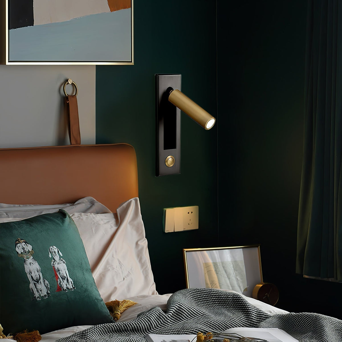 Applique murale LED encastrée NexaWall pour chevet - Minimaliste et peu encombrante - Desfino