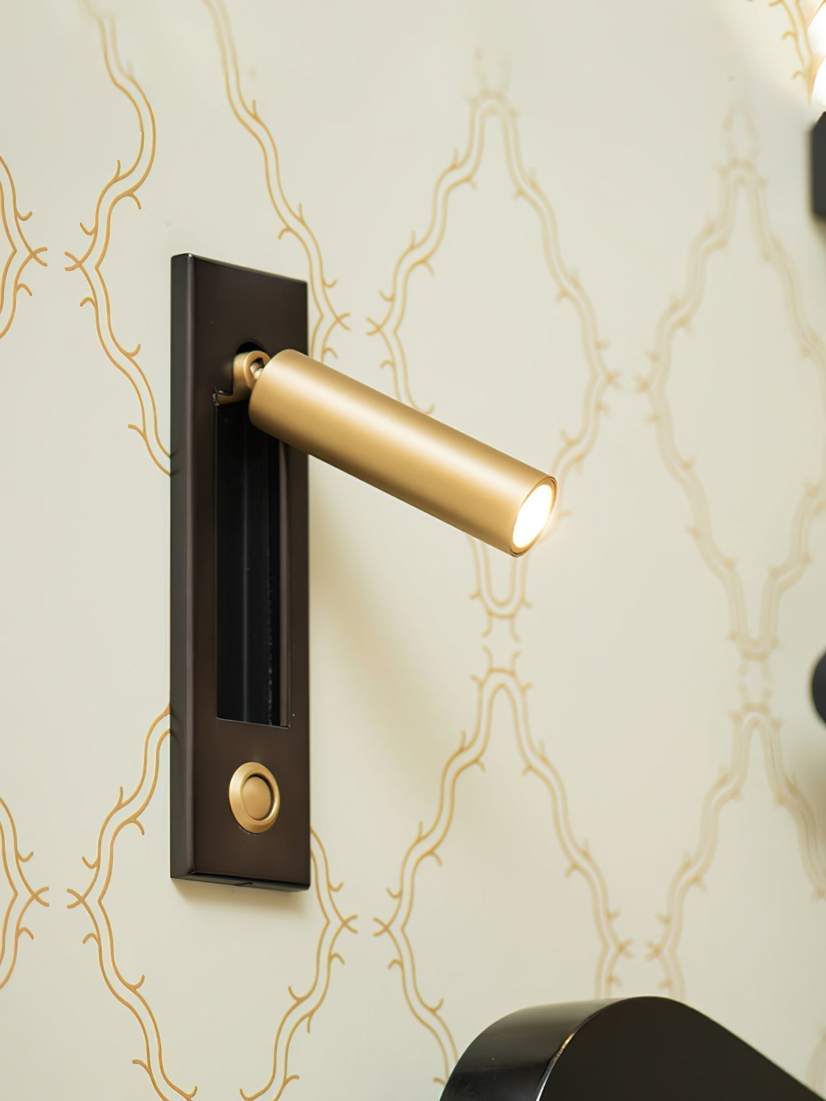 Applique murale LED encastrée NexaWall pour chevet - Minimaliste et peu encombrante - Desfino