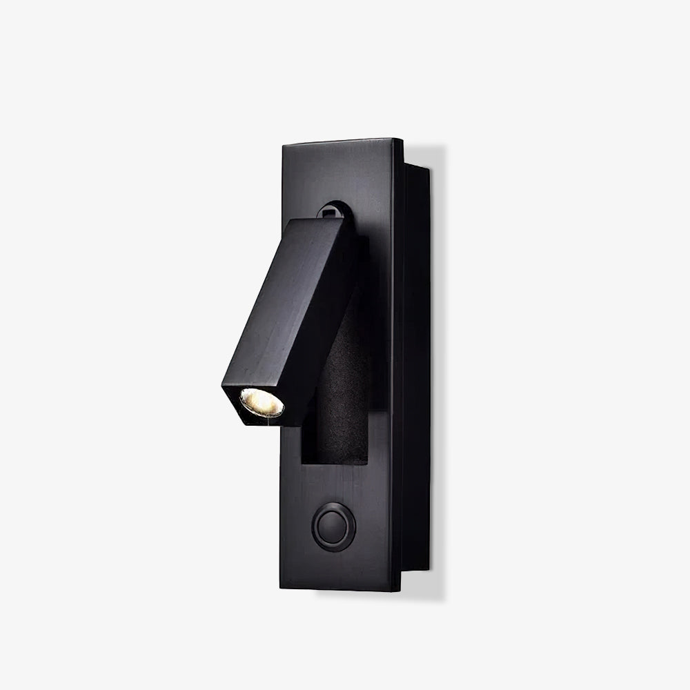 Applique murale LED encastrée NexaWall pour chevet - Minimaliste et peu encombrante - Desfino