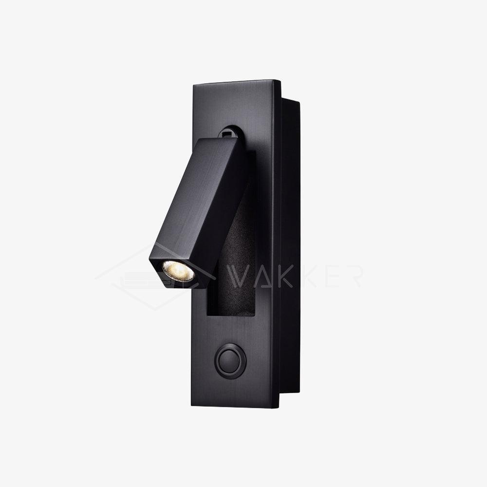 Applique murale LED encastrée NexaWall pour chevet - Minimaliste et peu encombrante - Desfino