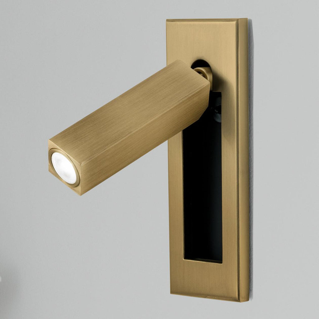 Applique murale LED encastrée NexaWall pour chevet - Minimaliste et peu encombrante - Desfino