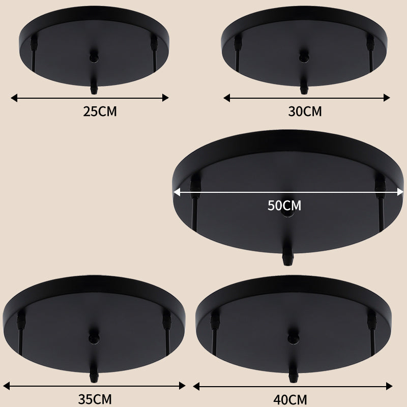 AuroraHalo Vintage Pendant Light Canopy Mounting Kit - Desfino