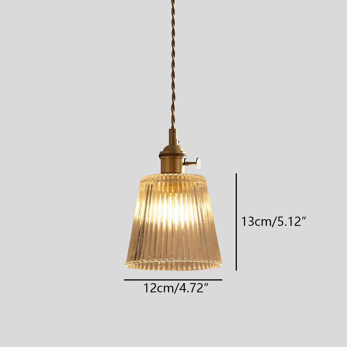 Isabel Glass Pendant Light for Kitchen Island | Desfino