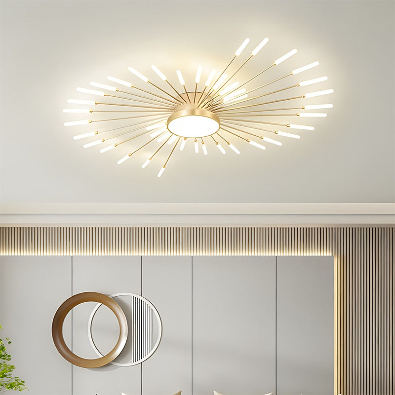 Fireworks Swirl Ceiling Light for Living Room | Desfino
