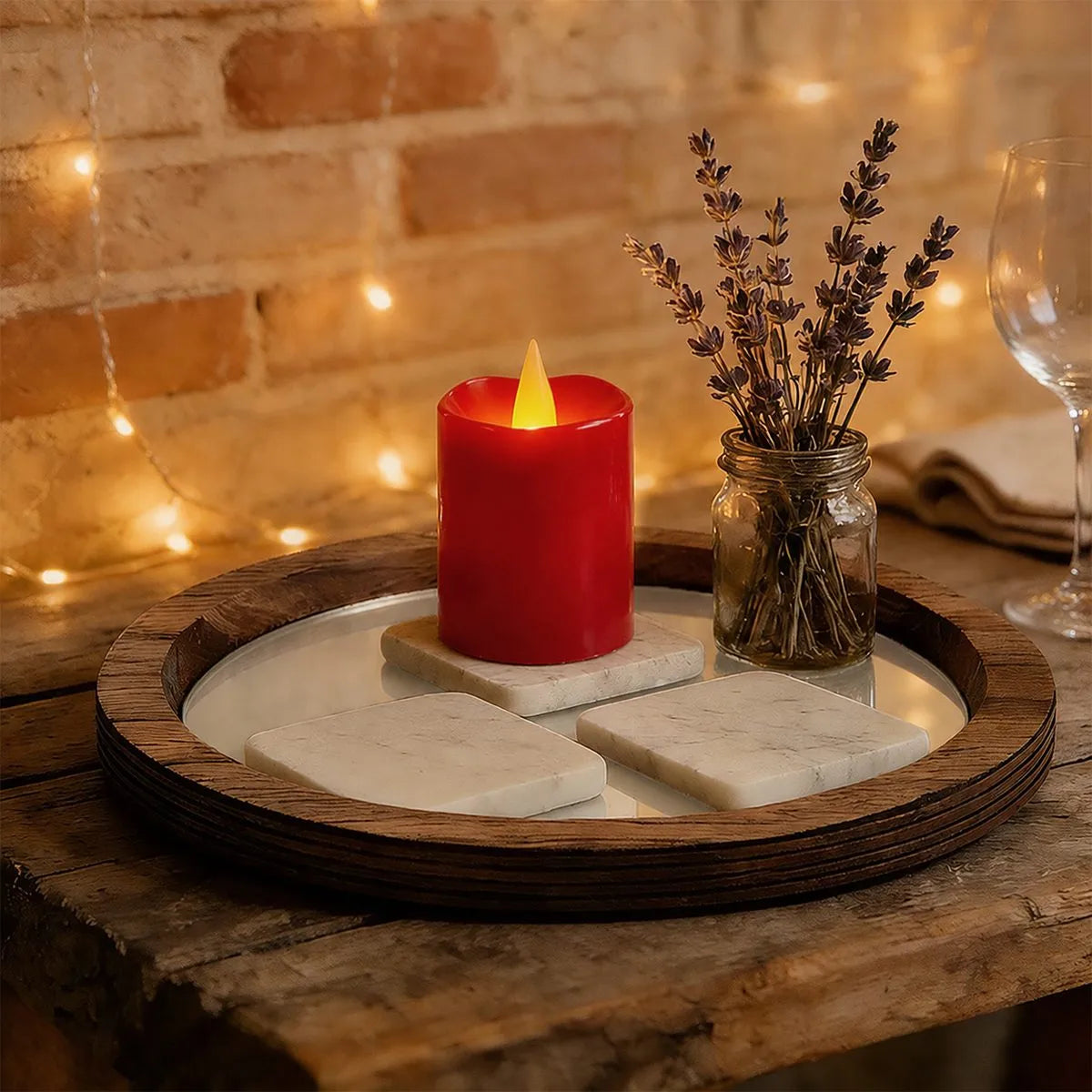 Flameless Votive Candles 12 Pack × 36 | Desfino