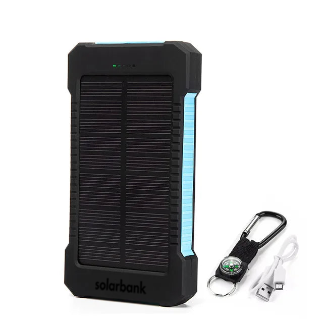 SolarPulse بنك طاقة شمسي بسعة 20000mAh — ألواح شمسية مدمجة - Desfino