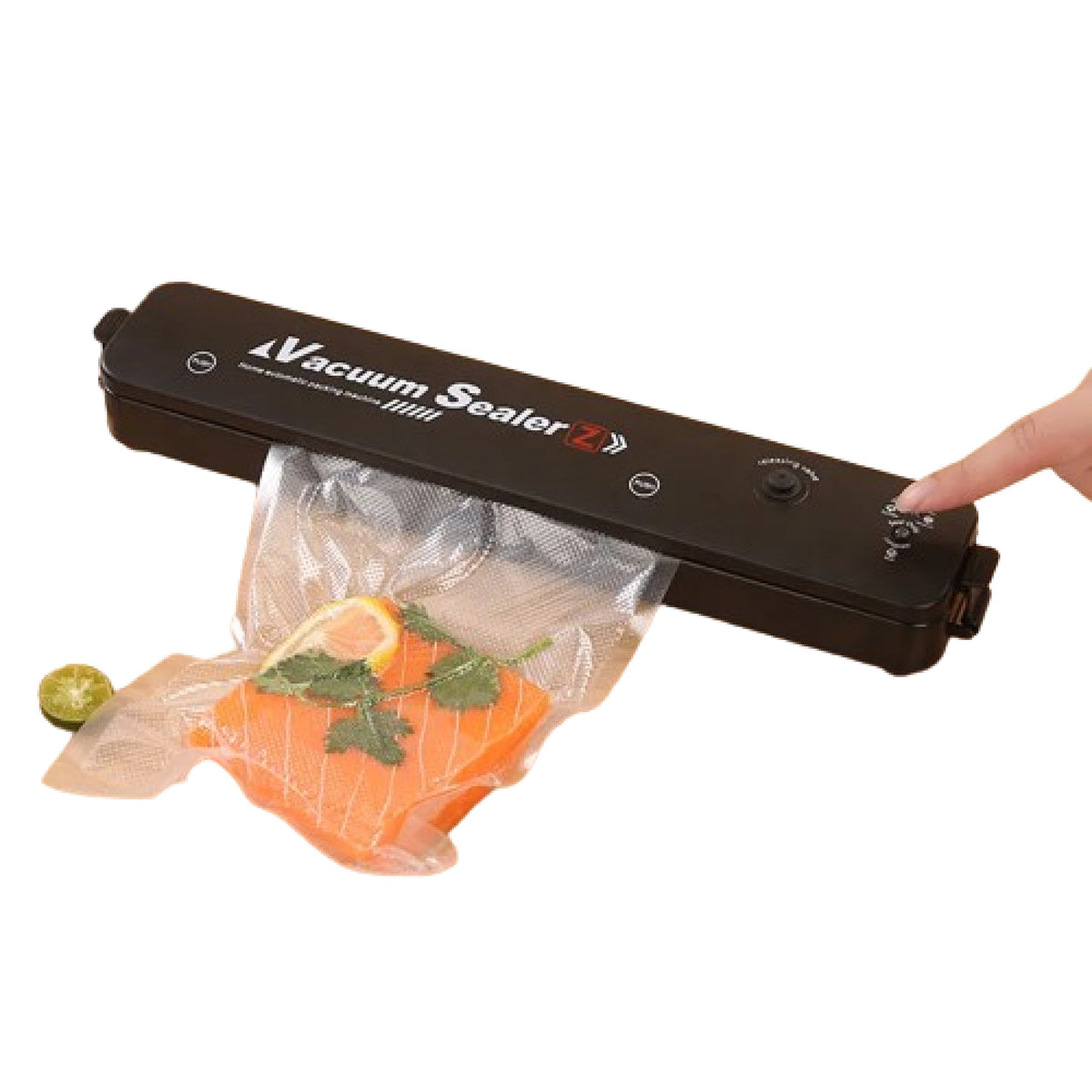 Kompakt 220V-vakuumforseglingsmaskine til mad — EU-, UK- og AU-stik | Desfino