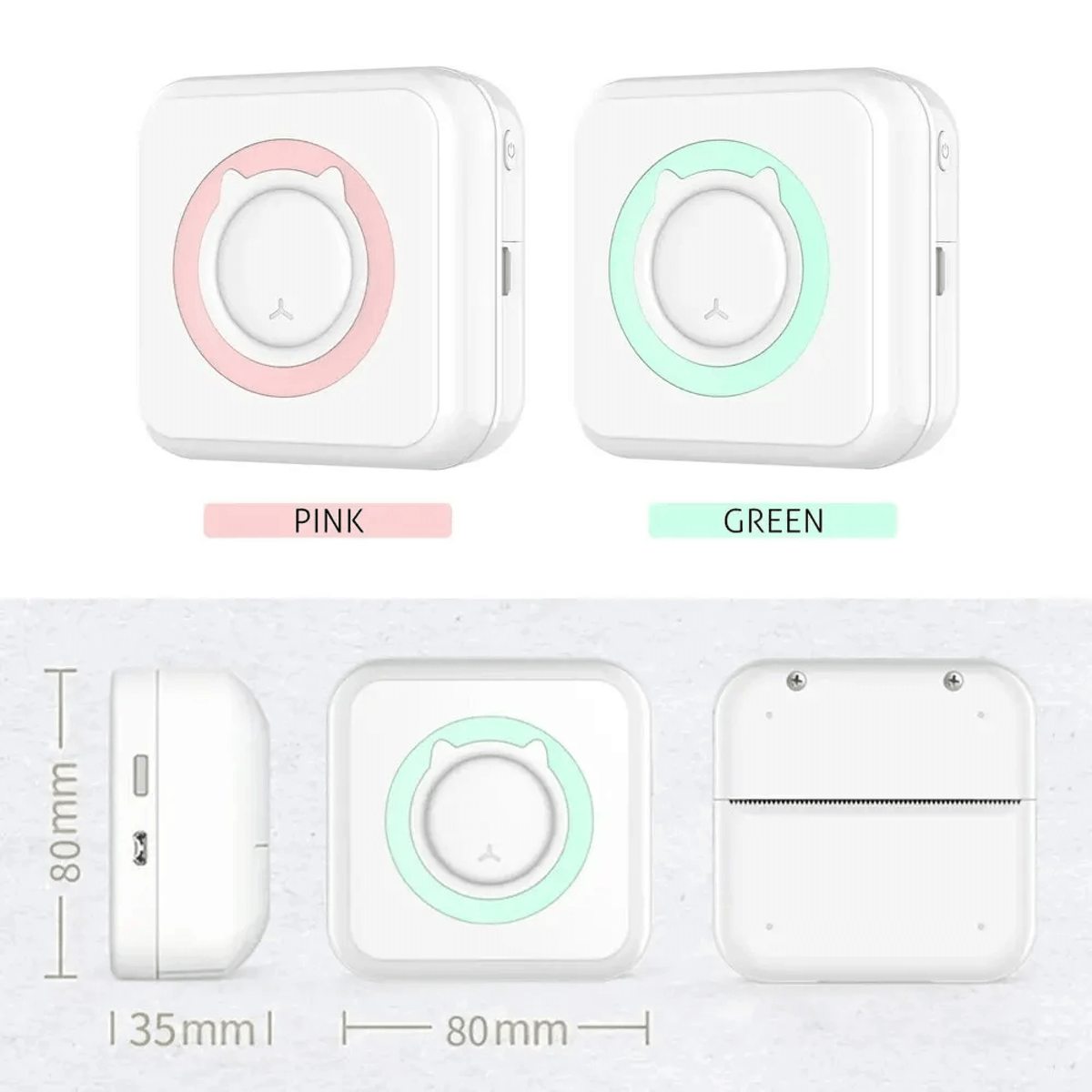 PicoPrint Bluetooth mini-termisk skriver for fotoklistremerker | Desfino