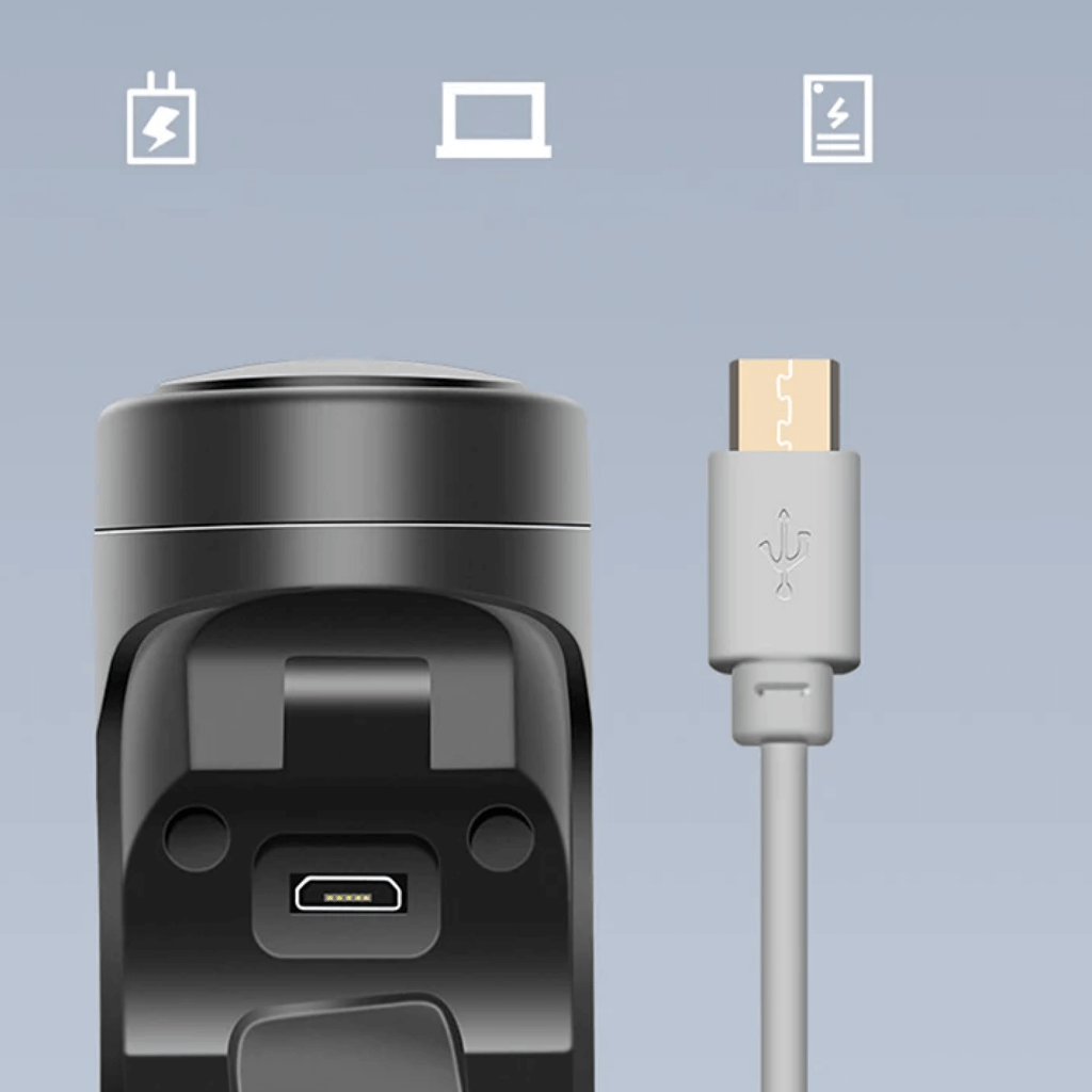 Rovelo sykkelalarm på 120 dB — USB-oppladbar, 4 sikkerhetsmoduser - Desfino