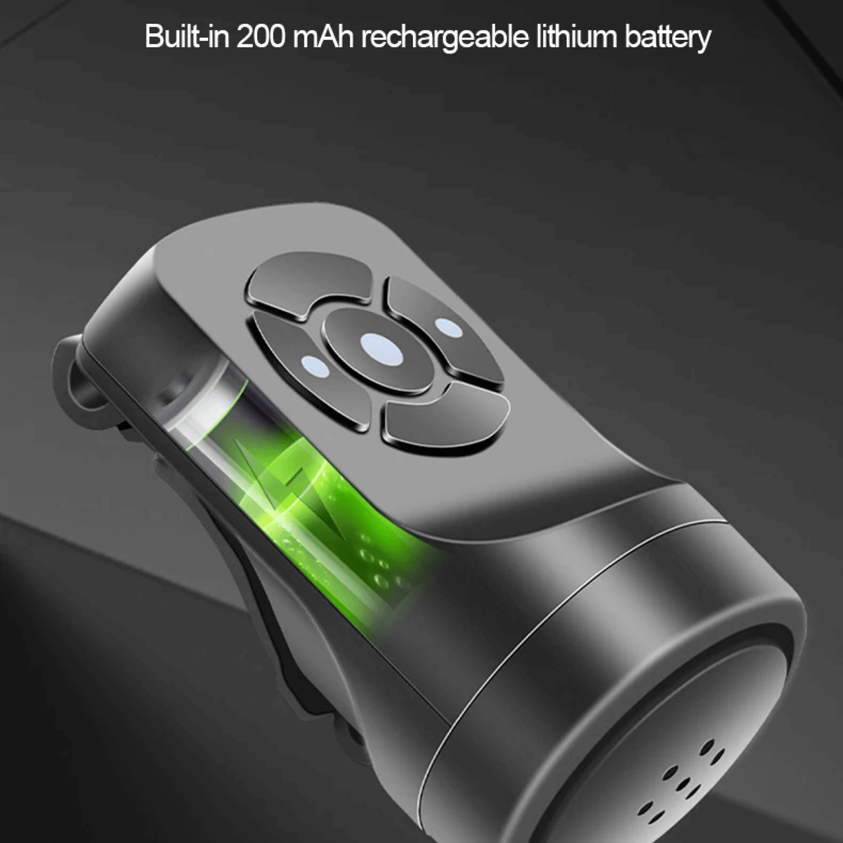 Rovelo sykkelalarm på 120 dB — USB-oppladbar, 4 sikkerhetsmoduser - Desfino