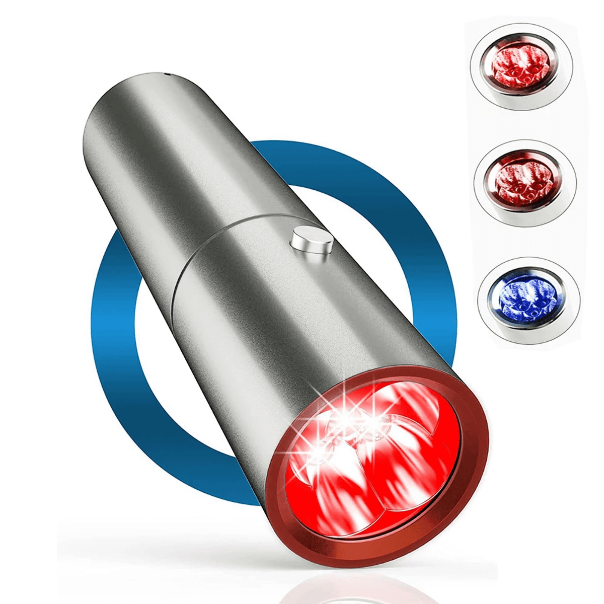 Dispositif portable de luminothérapie LED VitaLuma — Lumière rouge, bleue et infrarouge - Desfino
