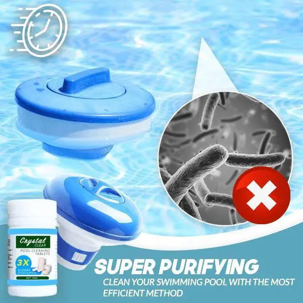 Pastilles pour piscine BowLift — eau cristalline, traitement pour 10 m³ - Desfino
