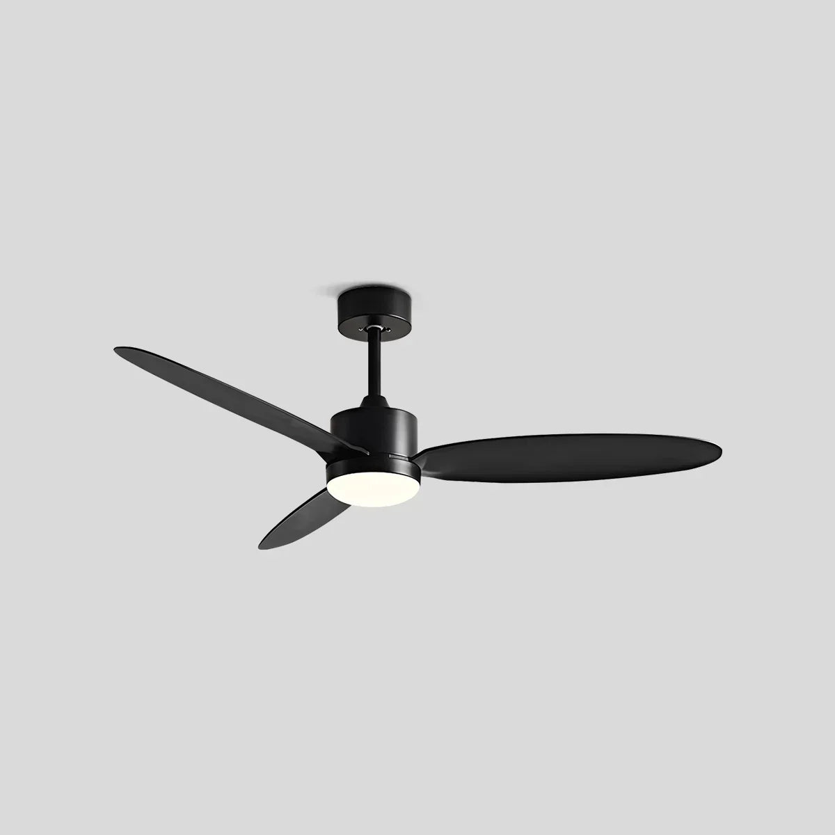 Deckenventilator mit 3 Flügeln und Licht fürs Schlafzimmer | Desfino