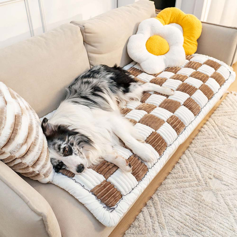 NovaNest Washable Chenille Pet Mat — Soft, Cozy Comfort - Desfino