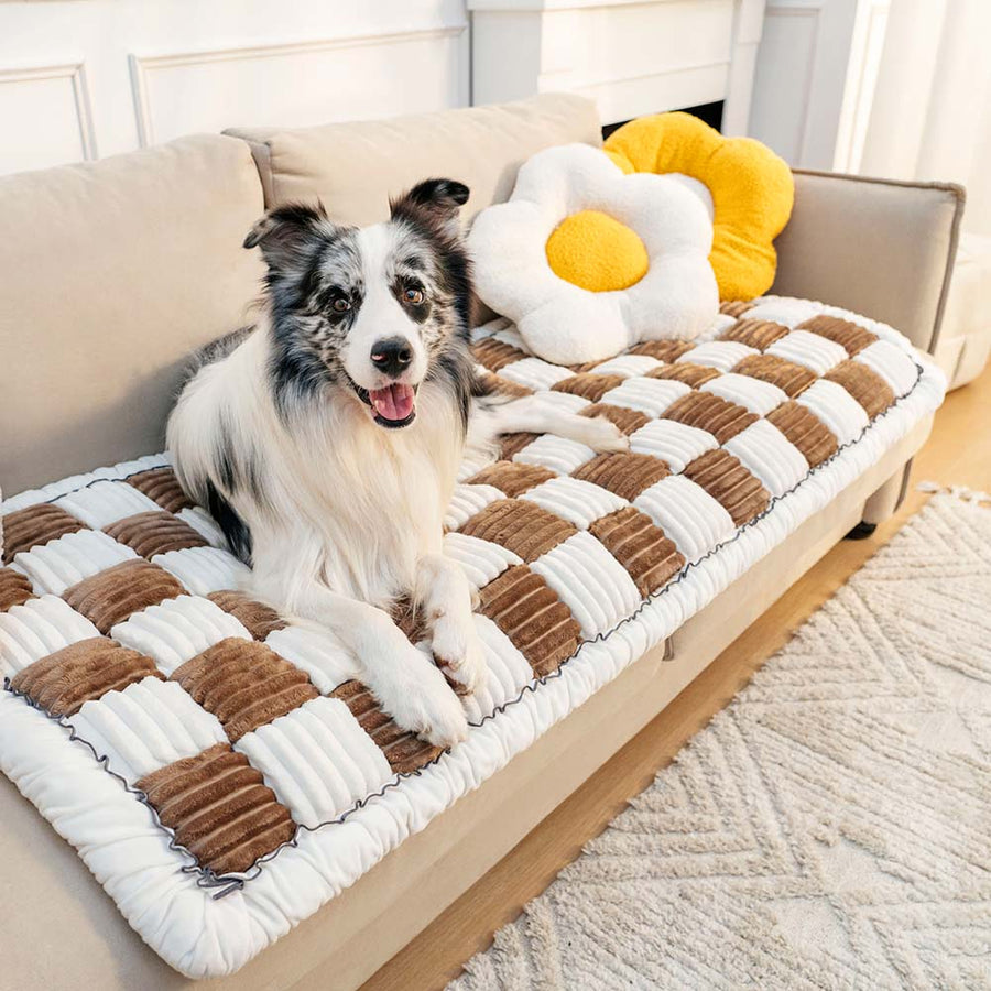 NovaNest Washable Chenille Pet Mat — Soft, Cozy Comfort - Desfino