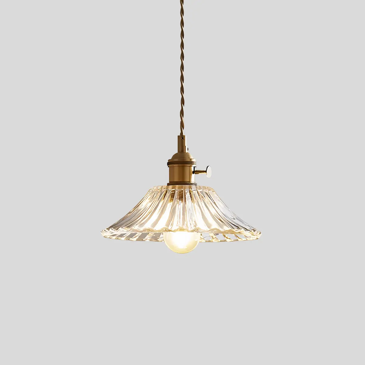 Isabel Glass Pendant Light for Kitchen Island | Desfino