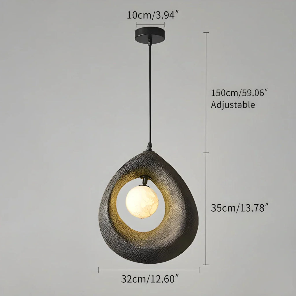 Circular Wabi Sabi Pendant Light Modern Lighting | Desfino