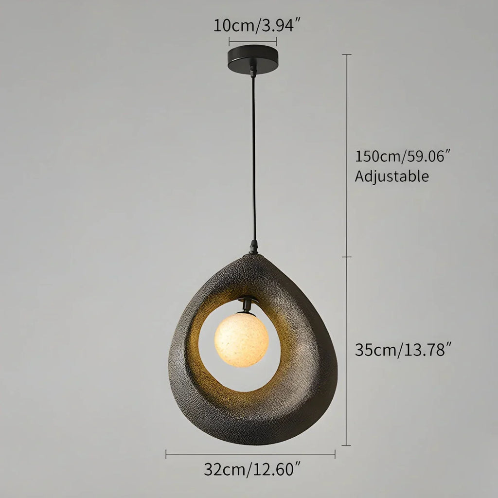 Circular Wabi Sabi Pendant Light Modern Lighting | Desfino