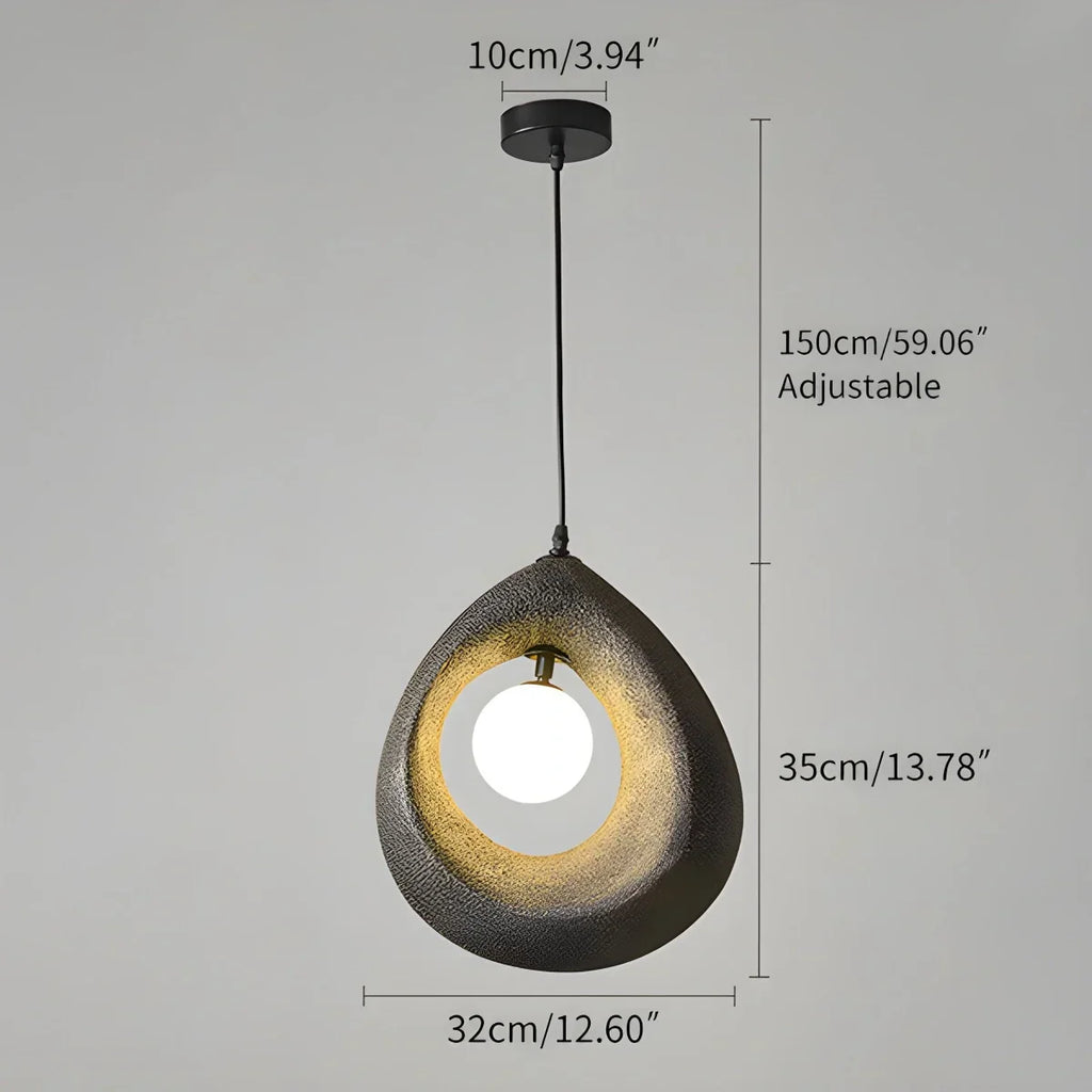 Circular Wabi Sabi Pendant Light Modern Lighting | Desfino