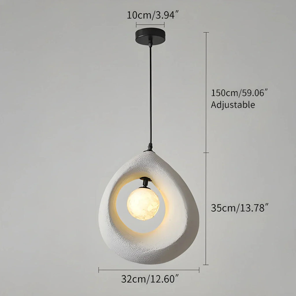 Circular Wabi Sabi Pendant Light Modern Lighting | Desfino