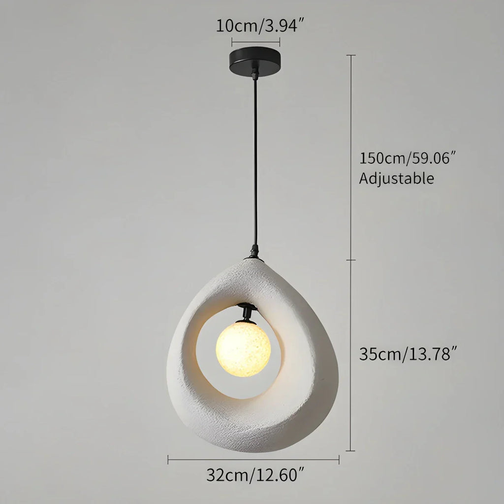Circular Wabi Sabi Pendant Light Modern Lighting | Desfino