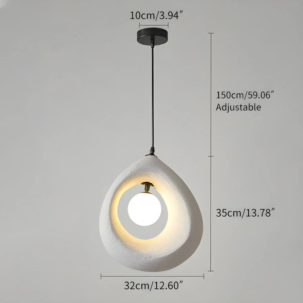 Circular Wabi Sabi Pendant Light Modern Lighting | Desfino