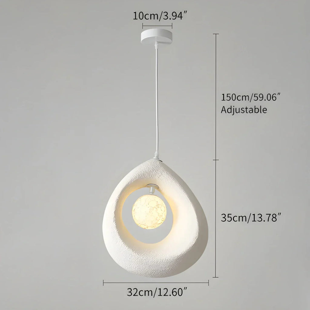 Circular Wabi Sabi Pendant Light Modern Lighting | Desfino