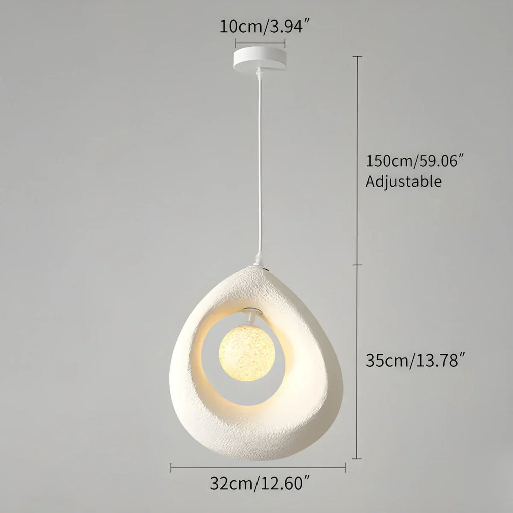 Circular Wabi Sabi Pendant Light Modern Lighting | Desfino
