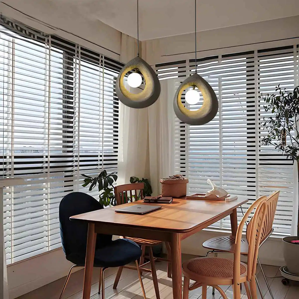 Circular Wabi Sabi Pendant Light Modern Lighting | Desfino