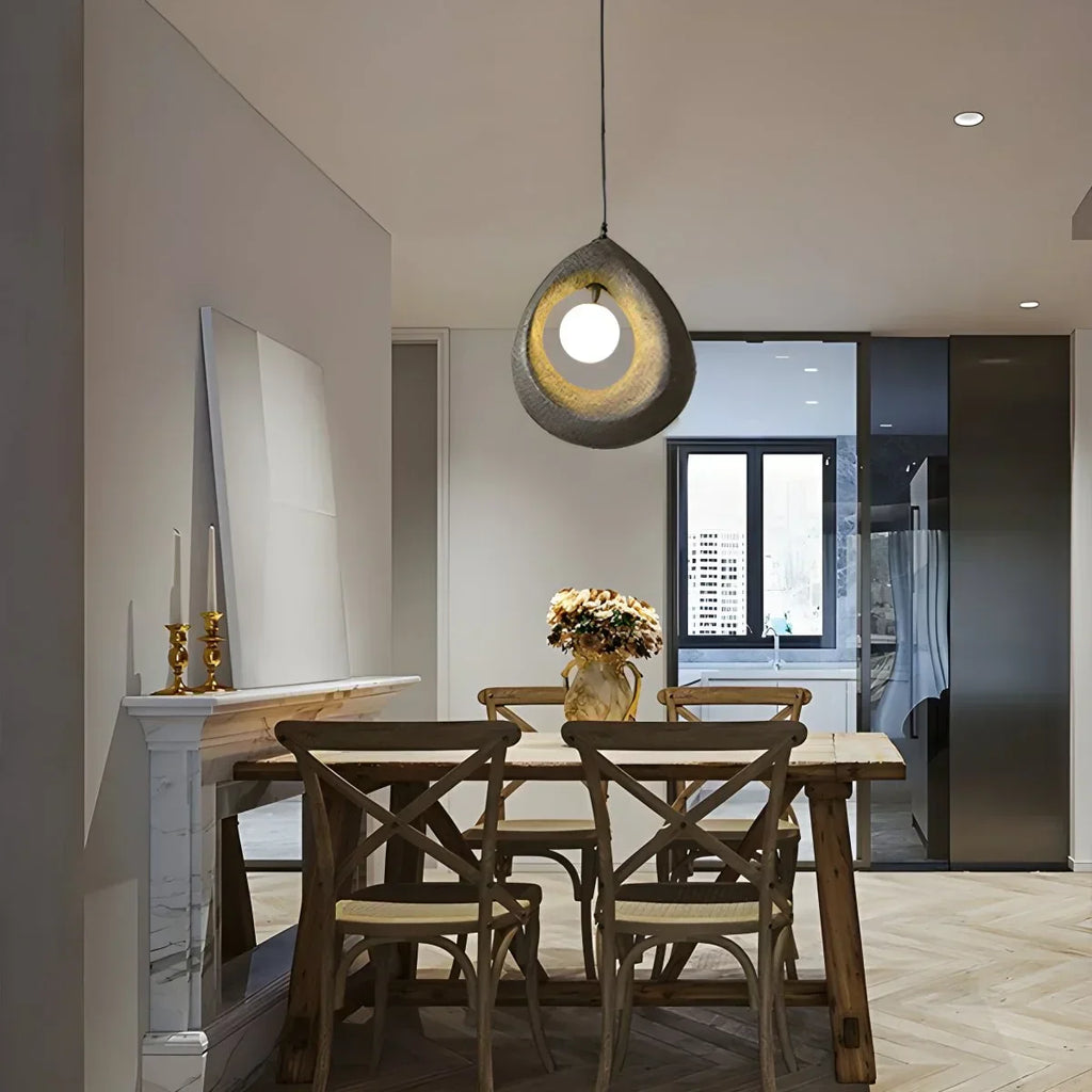 Circular Wabi Sabi Pendant Light Modern Lighting | Desfino