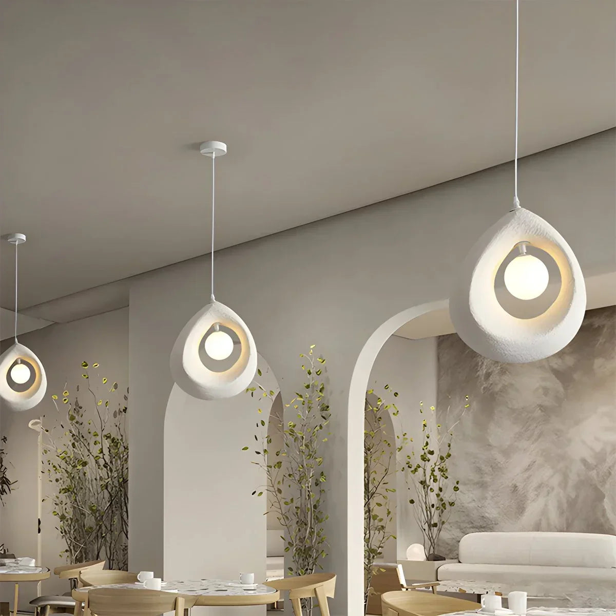Circular Wabi Sabi Pendant Light Modern Lighting | Desfino