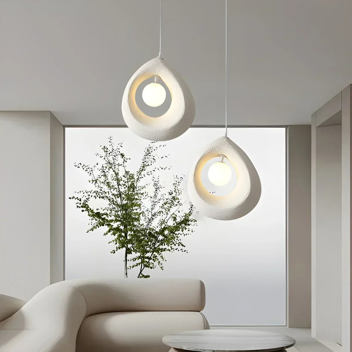 Circular Wabi Sabi Pendant Light Modern Lighting | Desfino