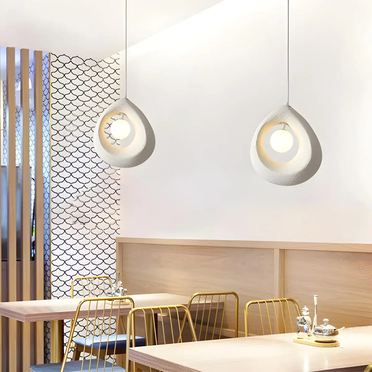 Circular Wabi Sabi Pendant Light Modern Lighting | Desfino