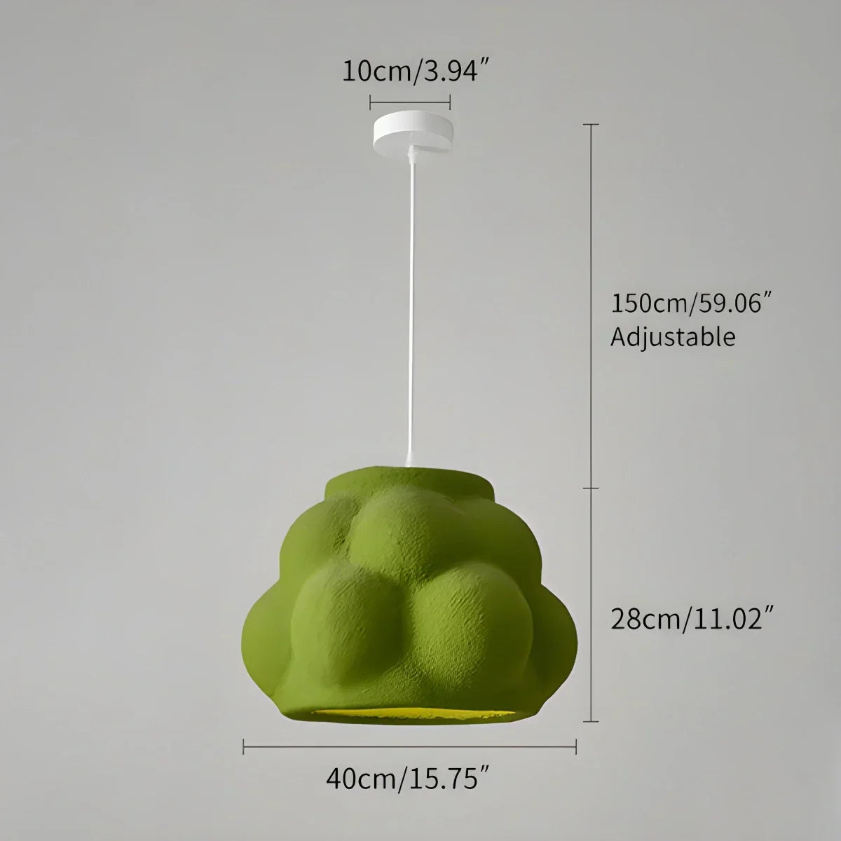 Wabi Sabi Cloud Pendant Light for Living Room | Desfino