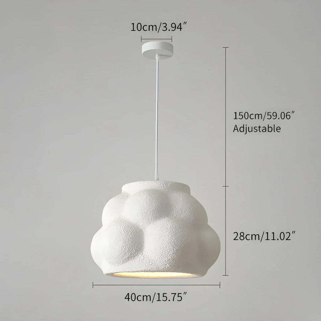 Wabi Sabi Cloud Pendant Light for Living Room | Desfino