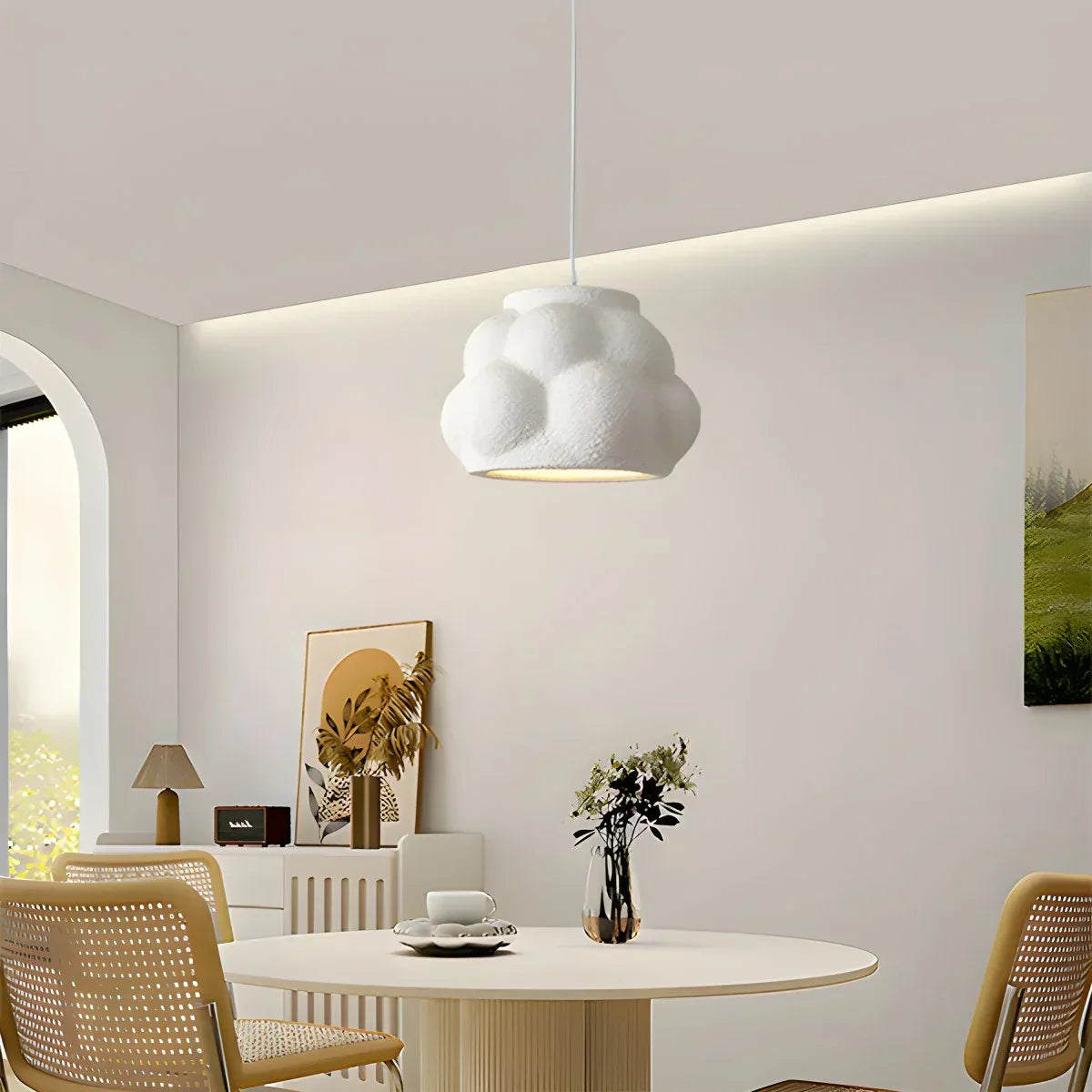 Wabi Sabi Cloud Pendant Light for Living Room | Desfino