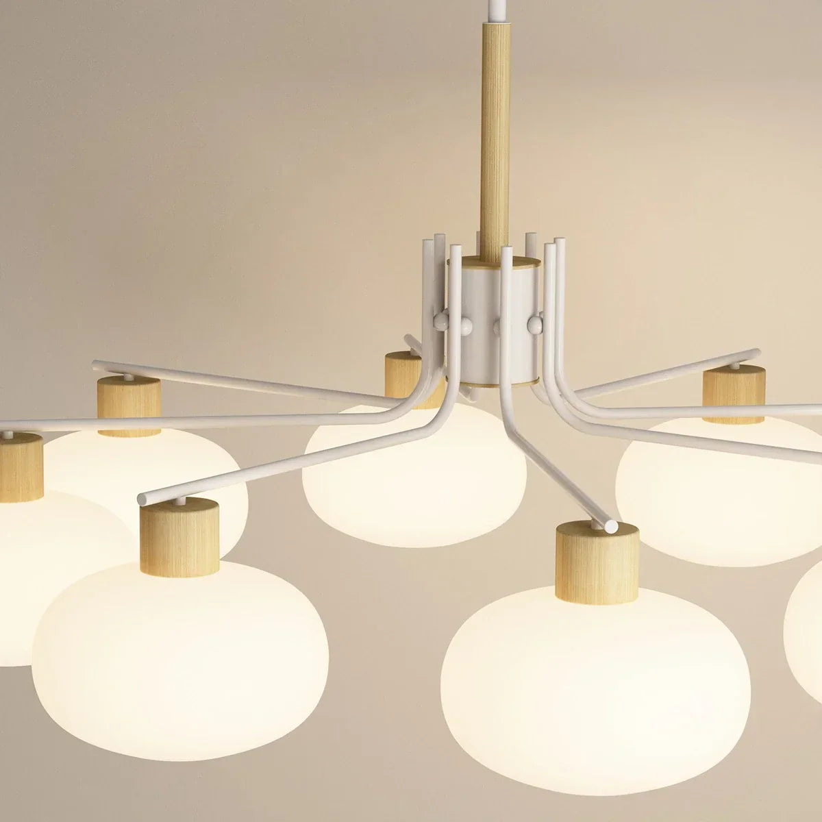 Pastoral American Retro Flower Chandelier | Desfino