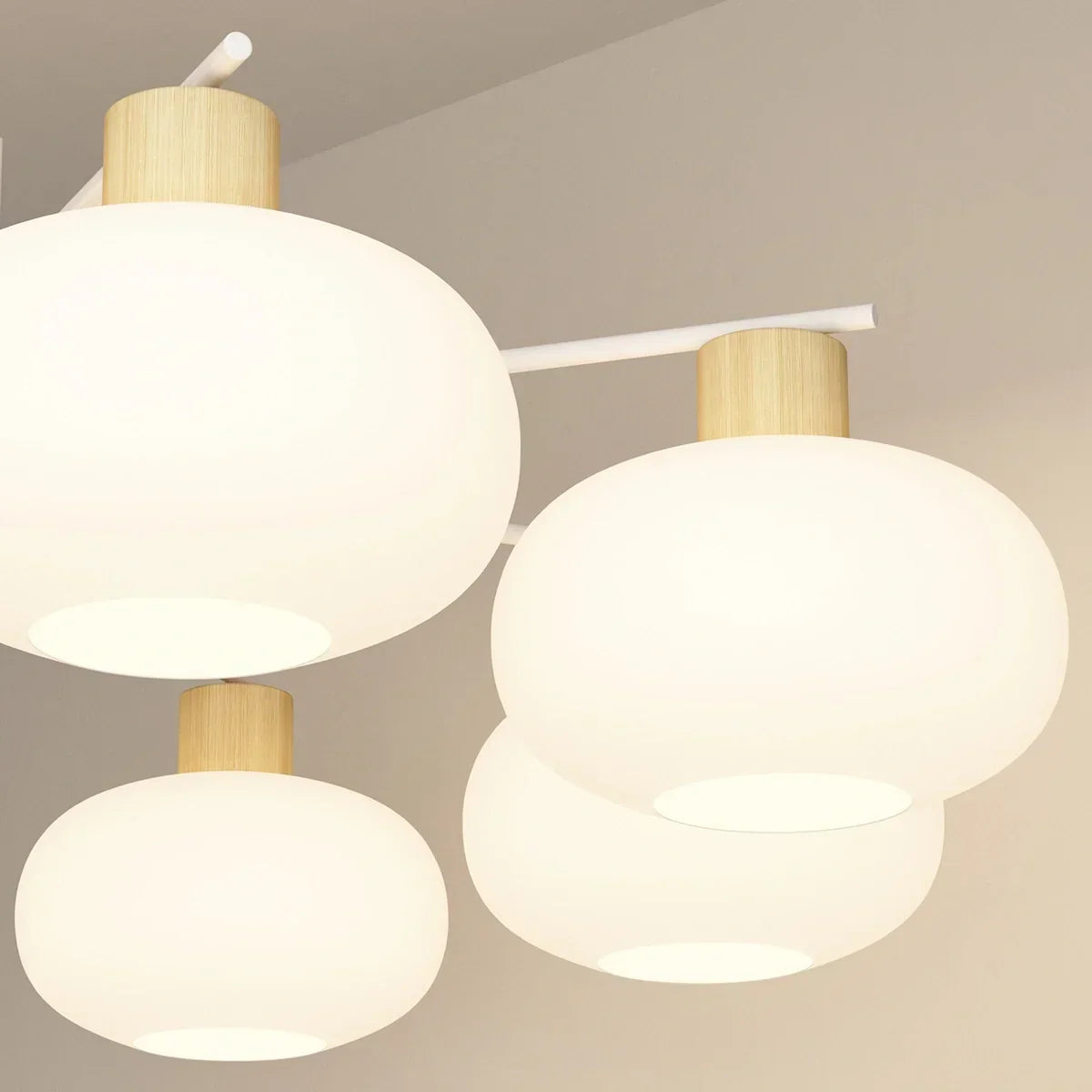 Pastoral American Retro Flower Chandelier | Desfino