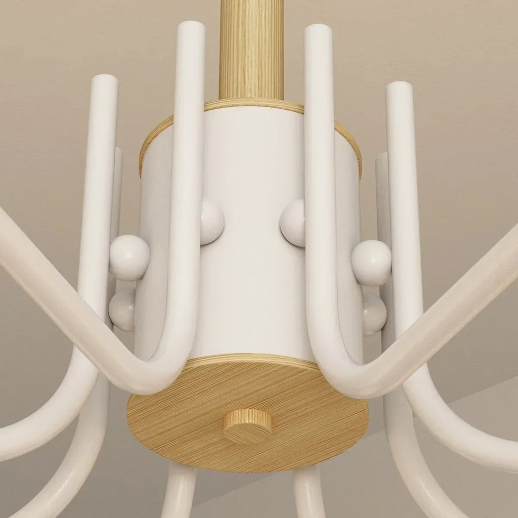 Pastoral American Retro Flower Chandelier | Desfino