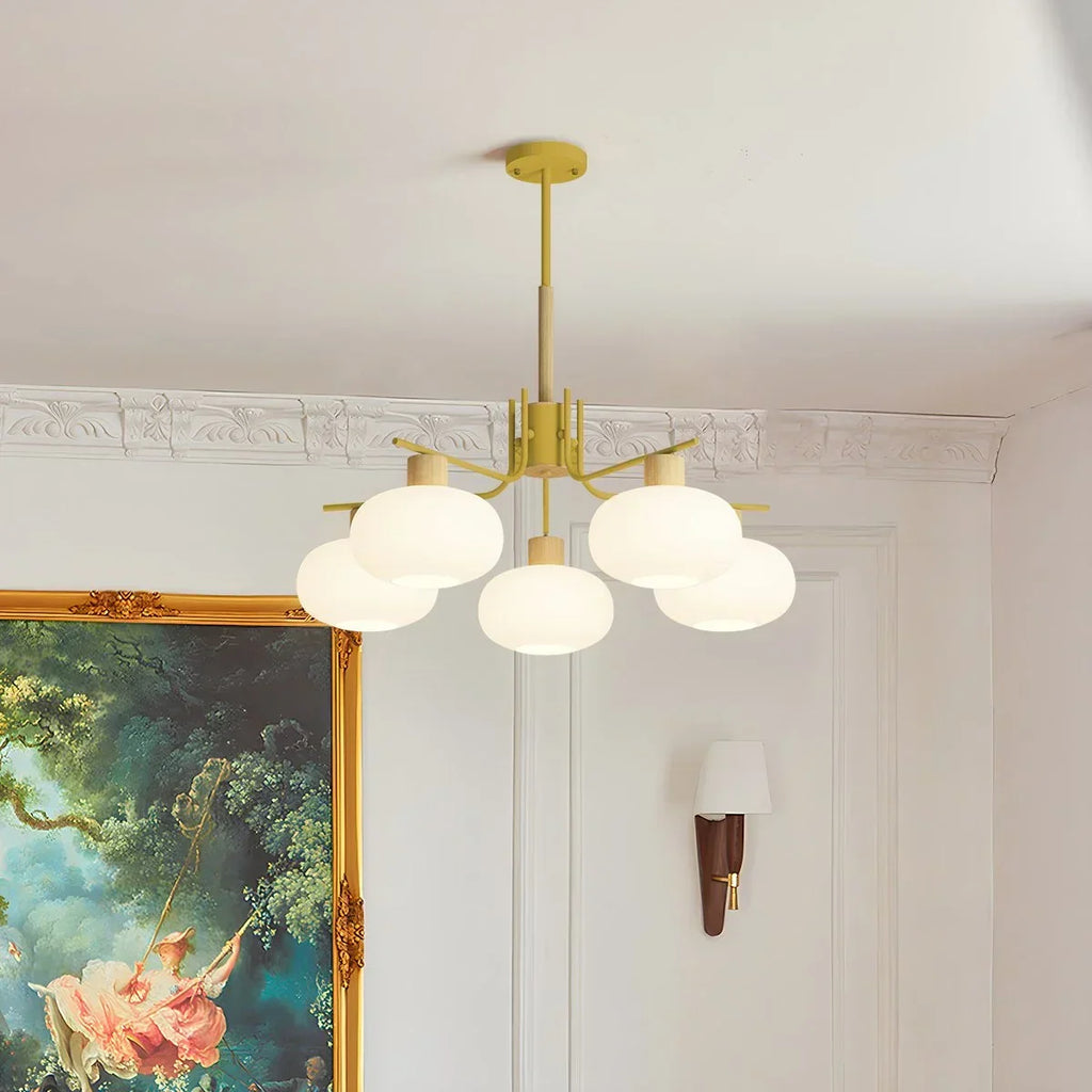 Pastoral American Retro Flower Chandelier | Desfino