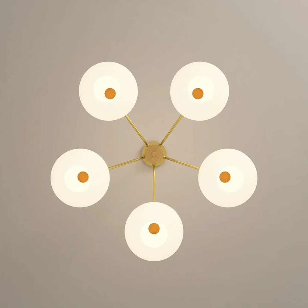Pastoral American Retro Flower Chandelier | Desfino